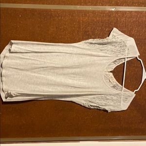 Pink Rose lace T-shirt